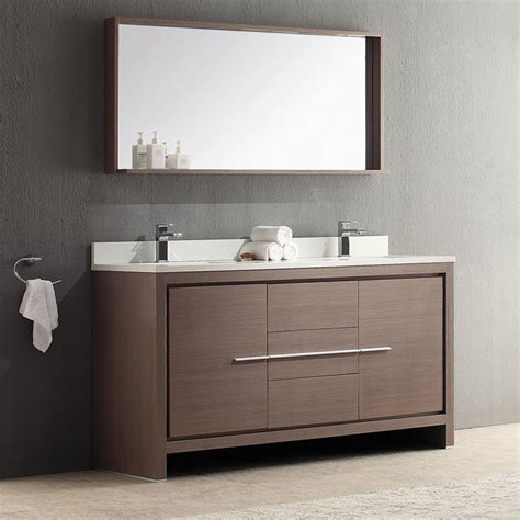 If youre wondering why size of mirror your 42-inch vanity should have, the answer is 36-38, or 4-6 smaller than the vanity width. . Fresca vanity